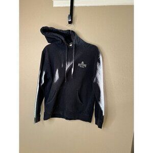 Active Men's‎ Black Hoodie size Medium long sleeve hooded solid cotton